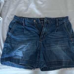 d. jeans Medium Blue Denim Women's Shorts